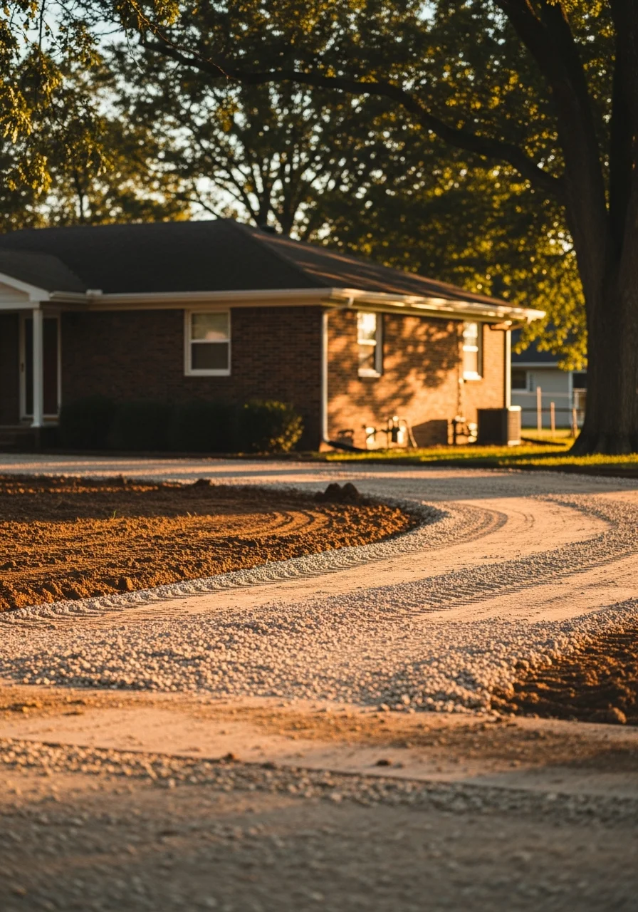 A close-up of a homeowner shaking hands with a service professional in front of an Owensville residence.